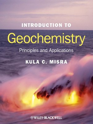 cover image of Introduction to Geochemistry